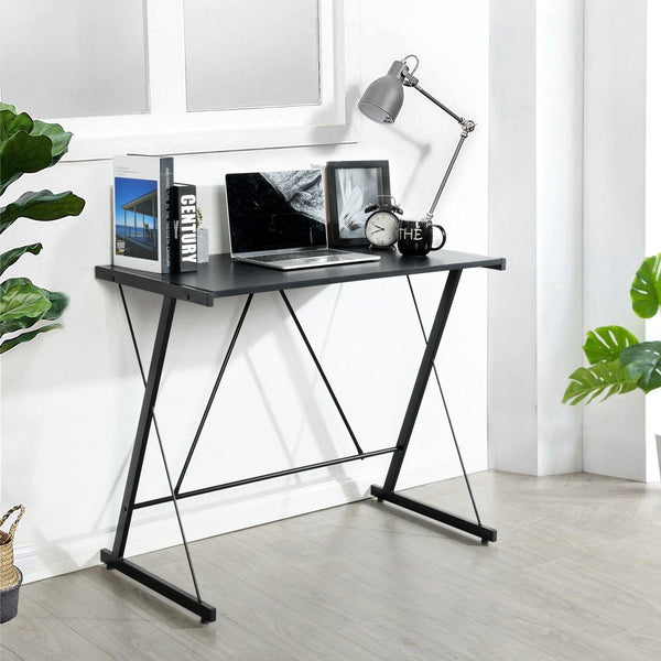 Madison Condelle Computer Desk Compact Writing Table with Metal Frame