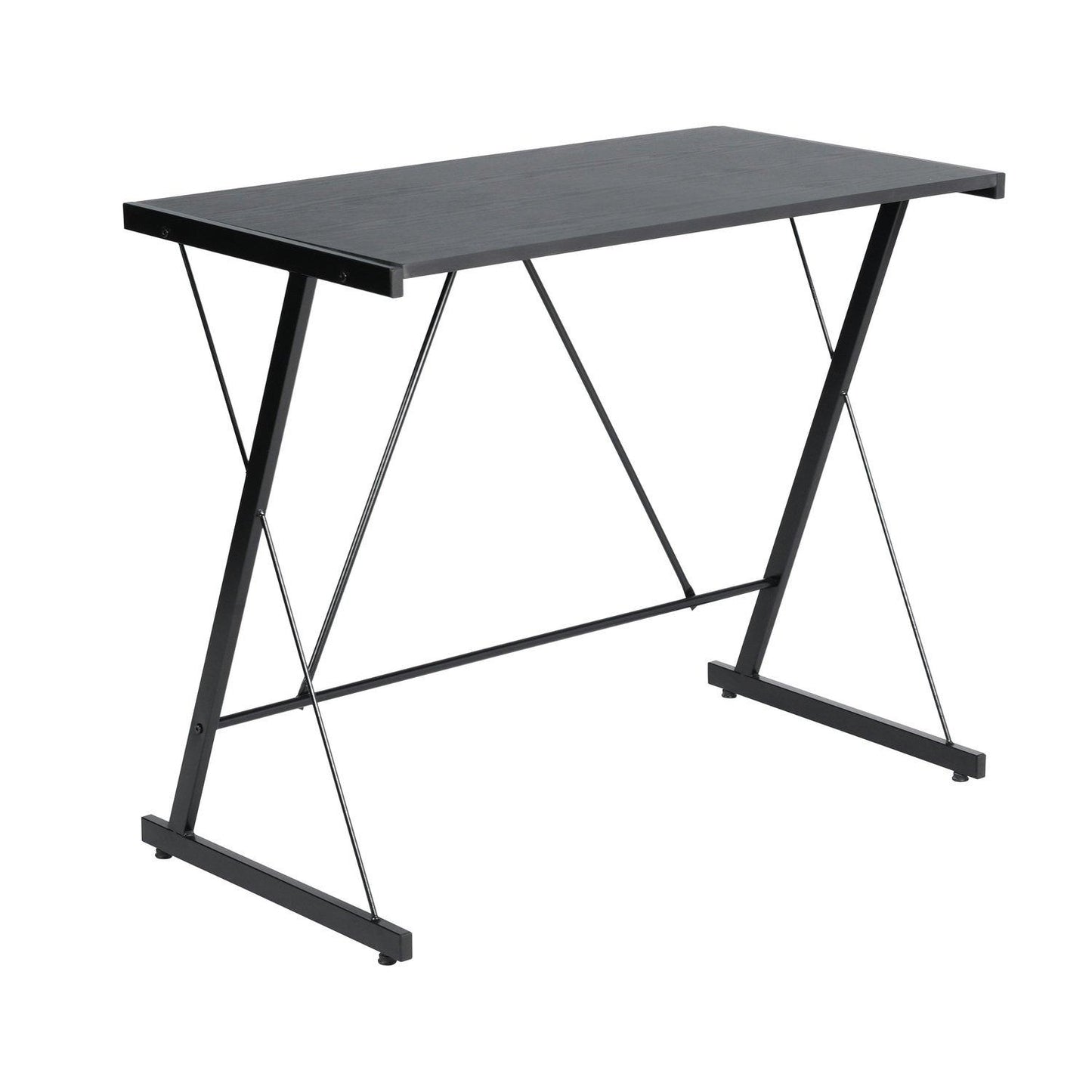 Madison Condelle Computer Desk Compact Writing Table with Metal Frame
