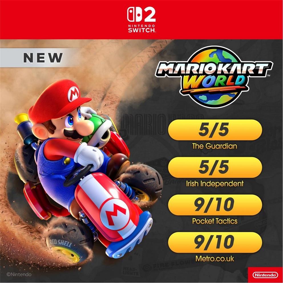 Nintendo Switch 2 + Mario Kart World bundle