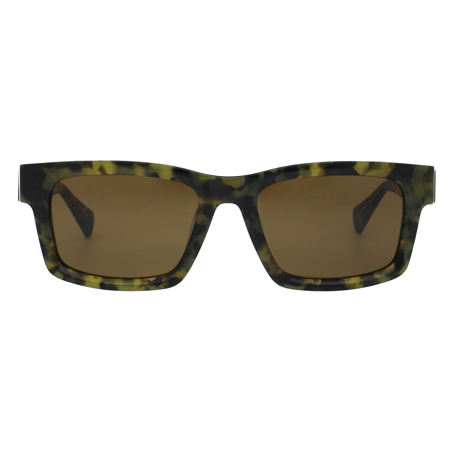 AllSaints Men's Structured Rectangle Sunglasses