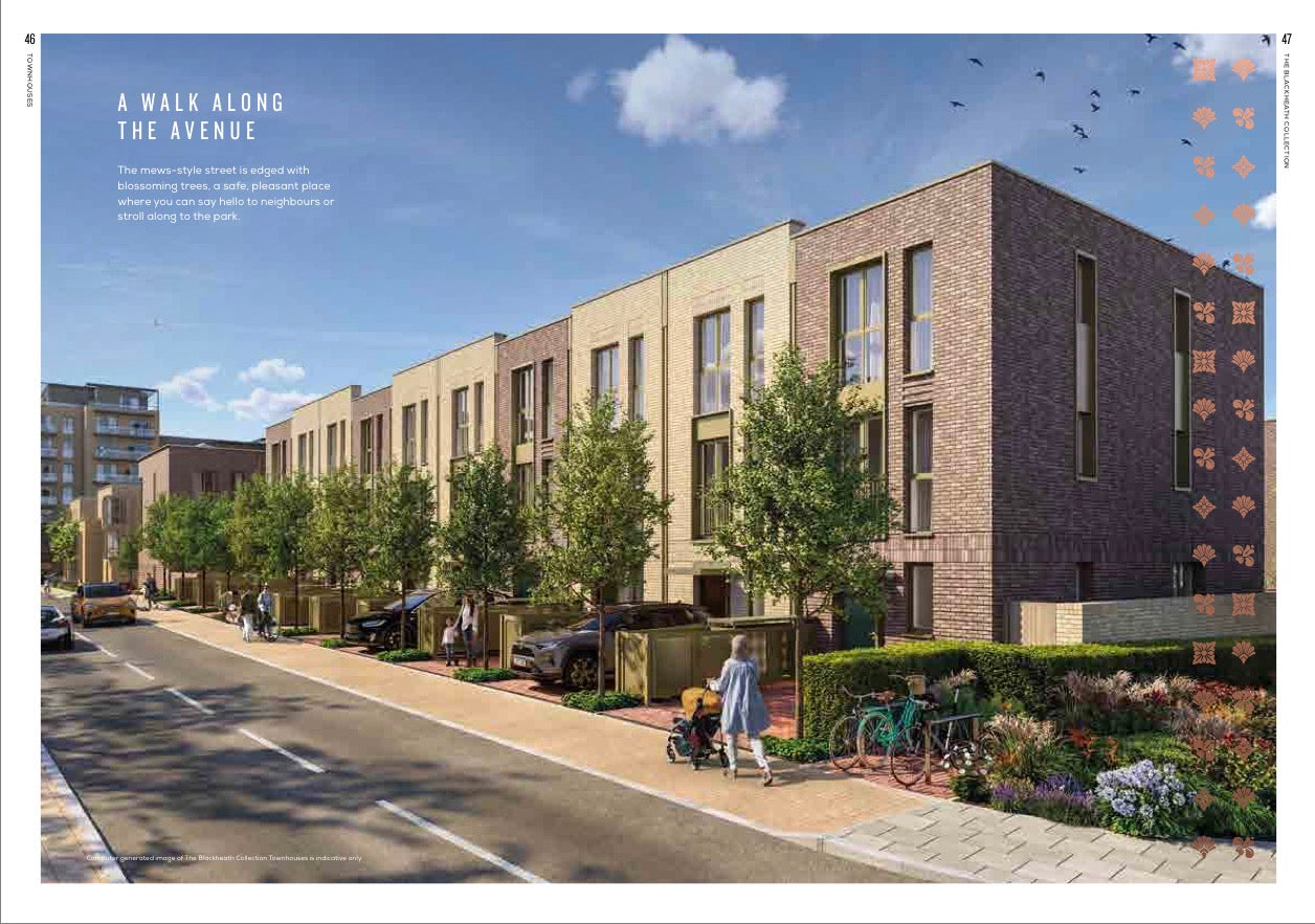 The Blackheath Collection Townhouses — Spacious 4 Bedroom — 3 Bathroom TownHomes — Greenwich SE3 9YY — Kidbrooke Village