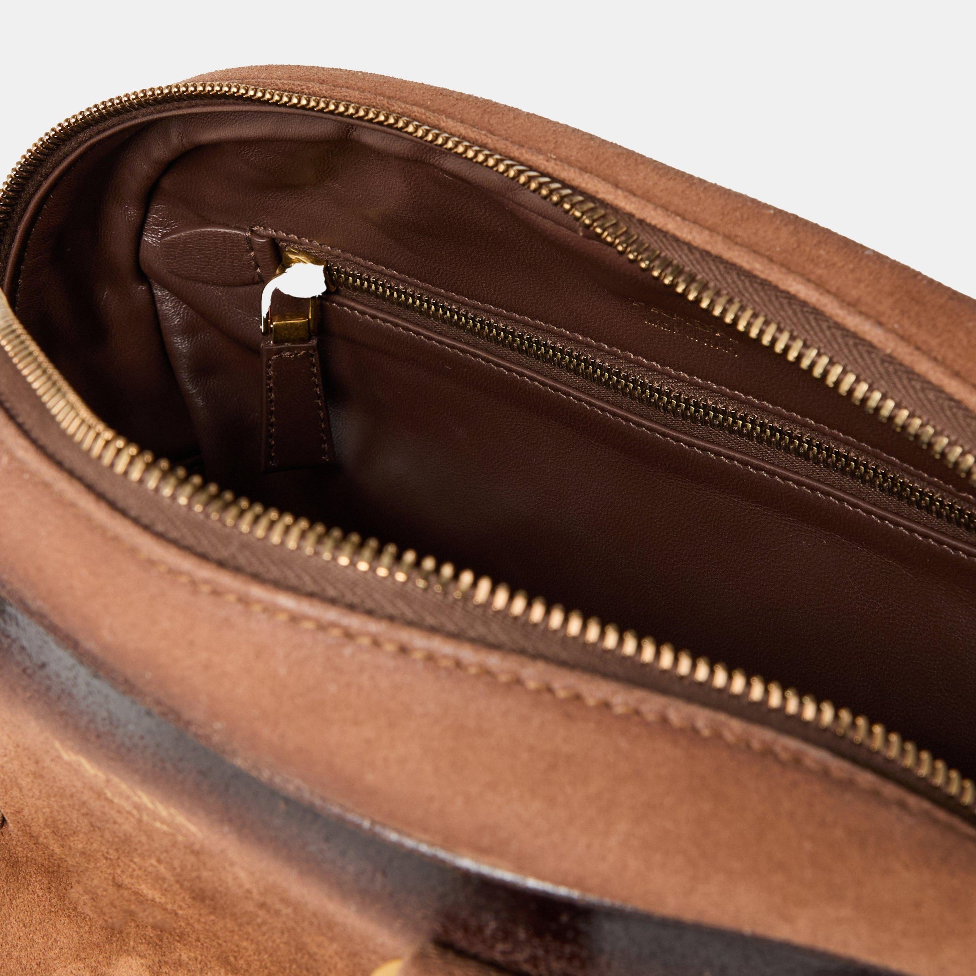 Prada Women's Suede Bowling Bag