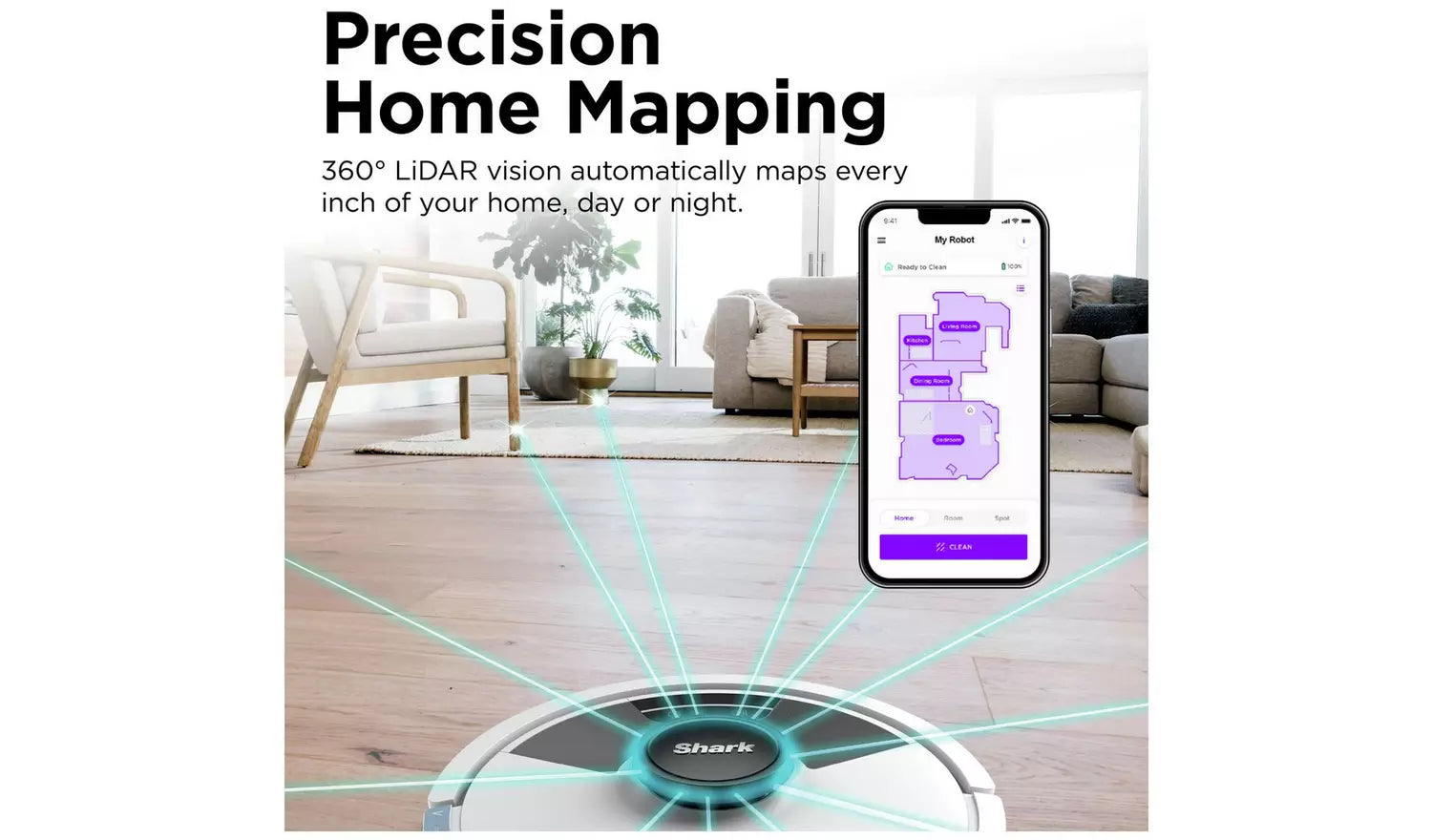 Shark Matrix Plus 2-in-1 Cordless Robot Vacuum & Mop