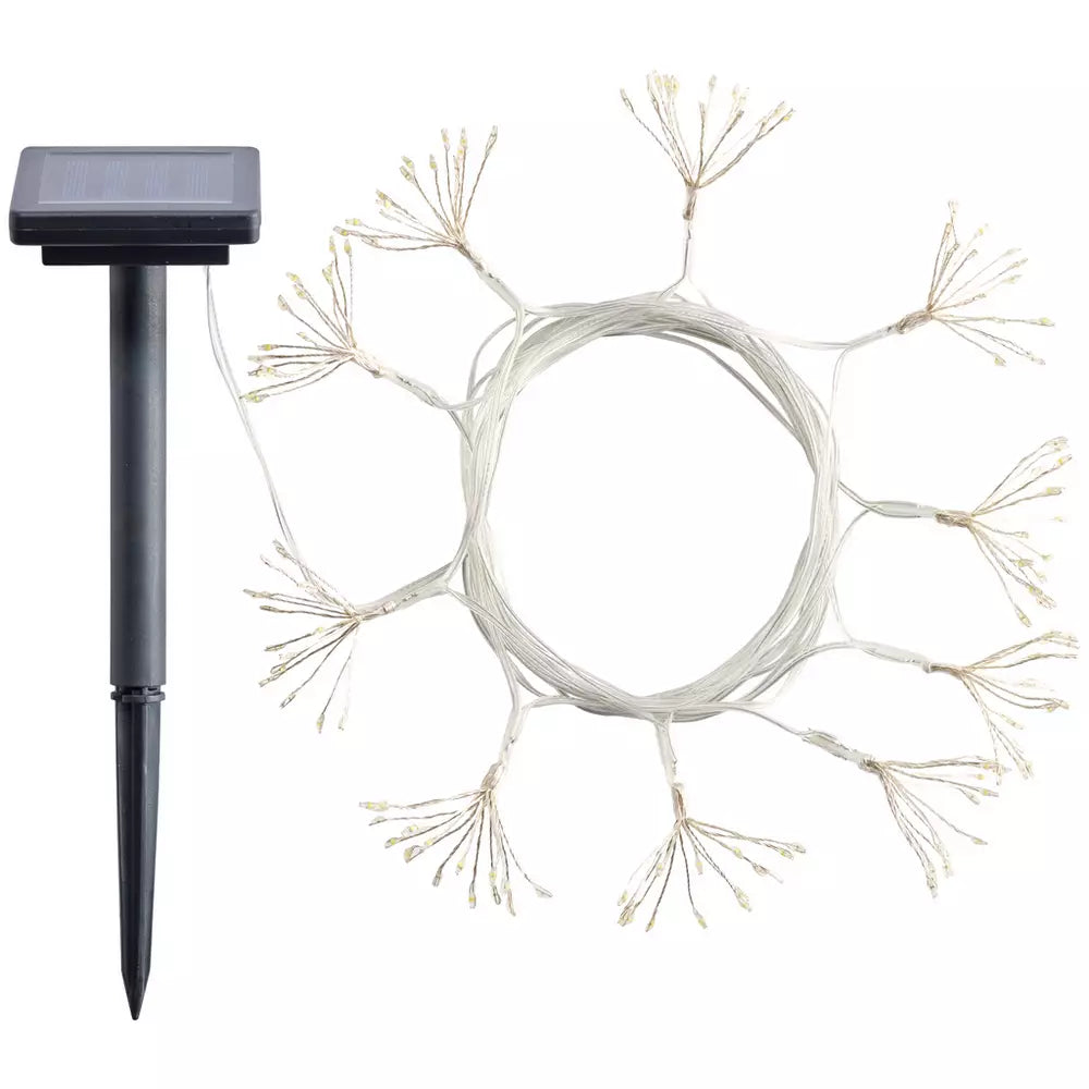 Garden by Sainsburys Solar Starburst LED String Lights