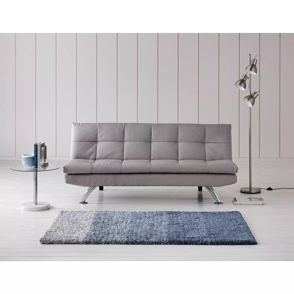 Argos Home Nolan Fabric 3 Seater Clic Clac Sofa Bed-Grey