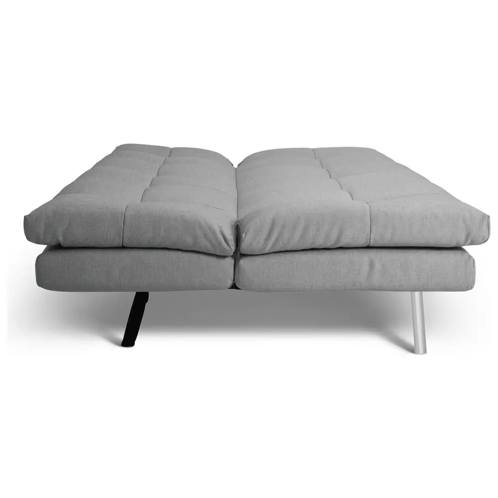 Argos Home Nolan Fabric 3 Seater Clic Clac Sofa Bed-Grey