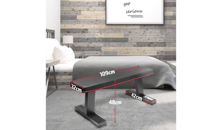 Marcy SB-10510 Deluxe Flat Workout Weight Bench
