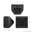 LG xboom Stage 301 Party Bluetooth Speaker - Black