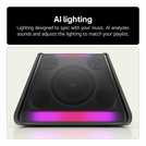 LG xboom Stage 301 Party Bluetooth Speaker - Black