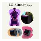 LG xboom Stage 301 Party Bluetooth Speaker - Black