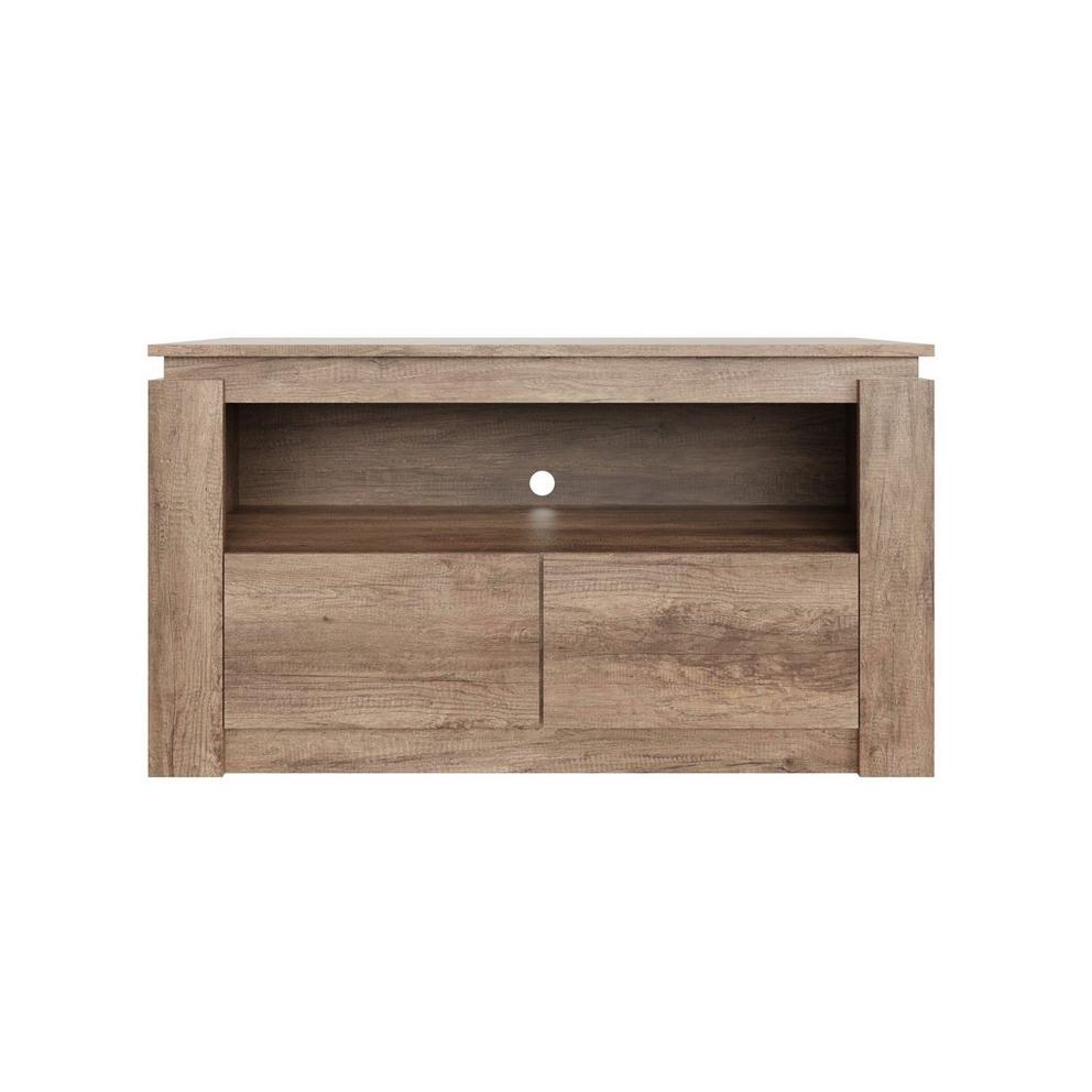 GFW Canyon Oak 2 Drawer TV Unit