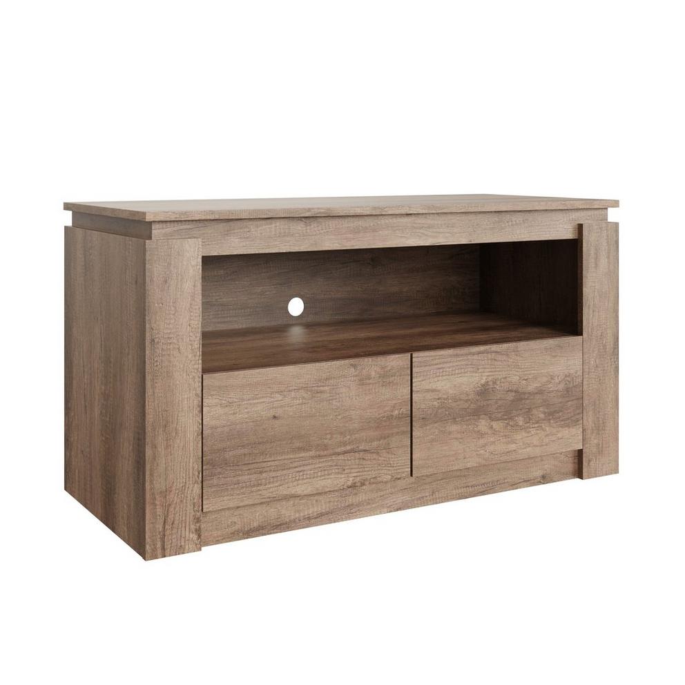 GFW Canyon Oak 2 Drawer TV Unit