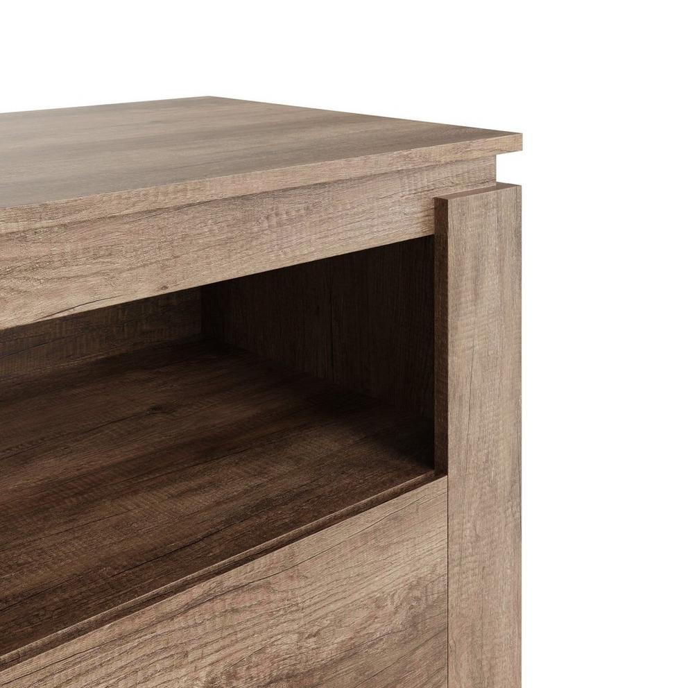 GFW Canyon Oak 2 Drawer TV Unit