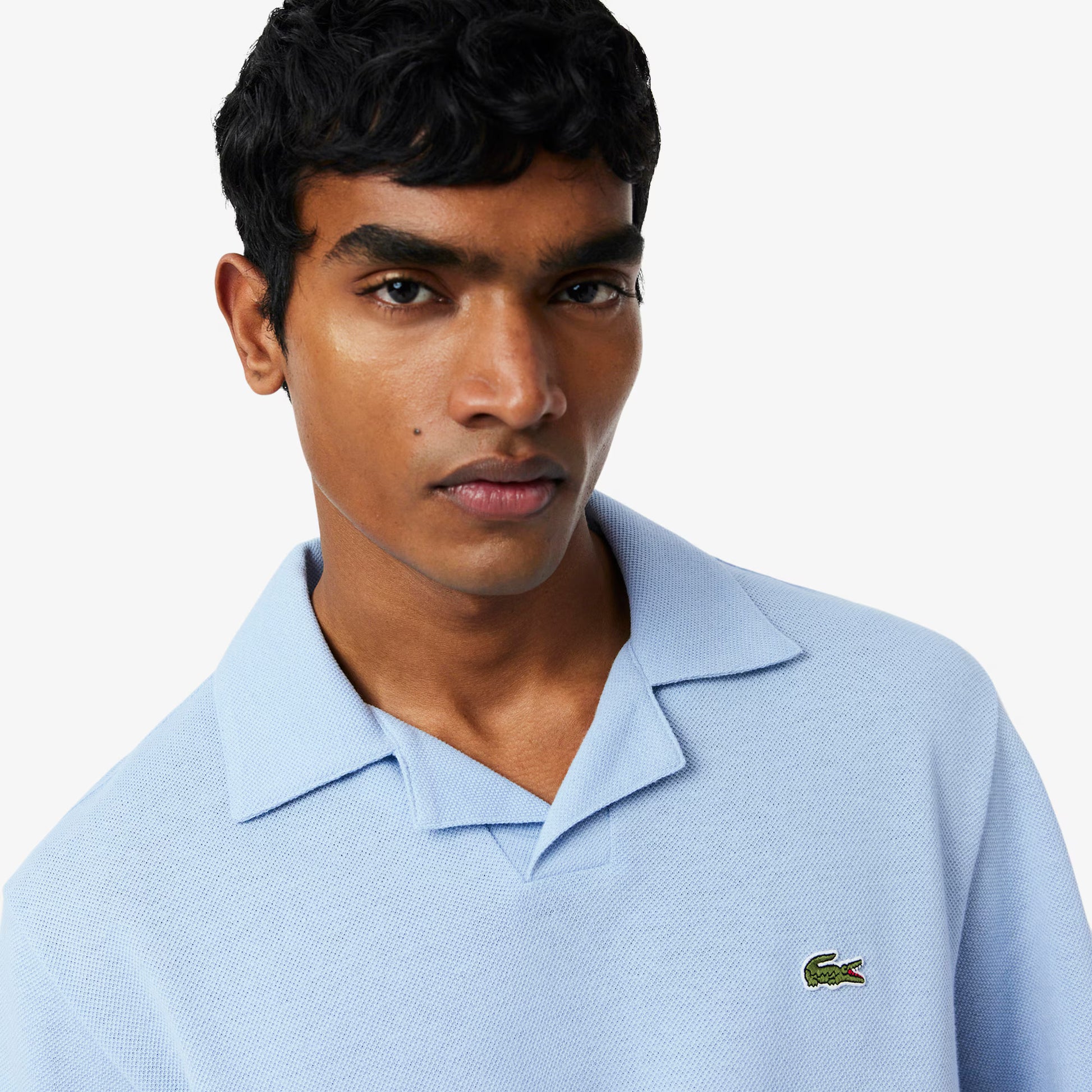 Classic Fit Cotton-Linen Polo Shirt