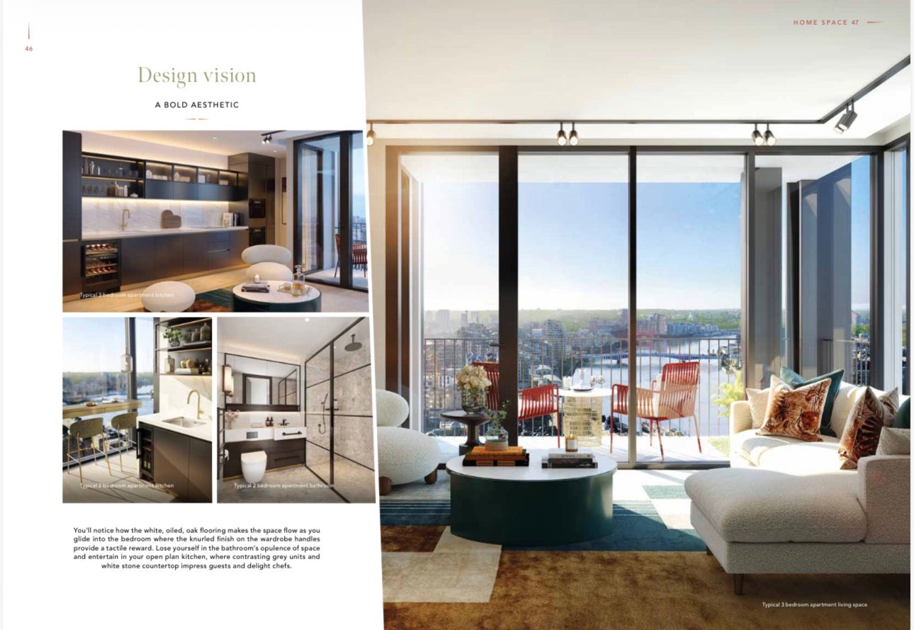 The Hilight Battersea — One Two Three Bedroom Ultra Luxury Homes — Unparalleled Wellness Amenities — Battersea London
