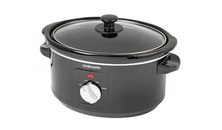 Cookworks 3.5L Slow Cooker - Black – Interactive Group
