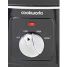 Cookworks 3.5L Slow Cooker - Black