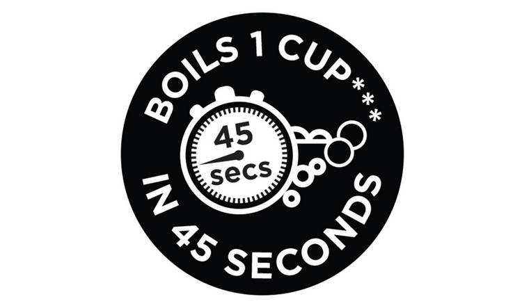 Russell Hobbs Luna Quiet Boil Grey Jug Kettle 23211