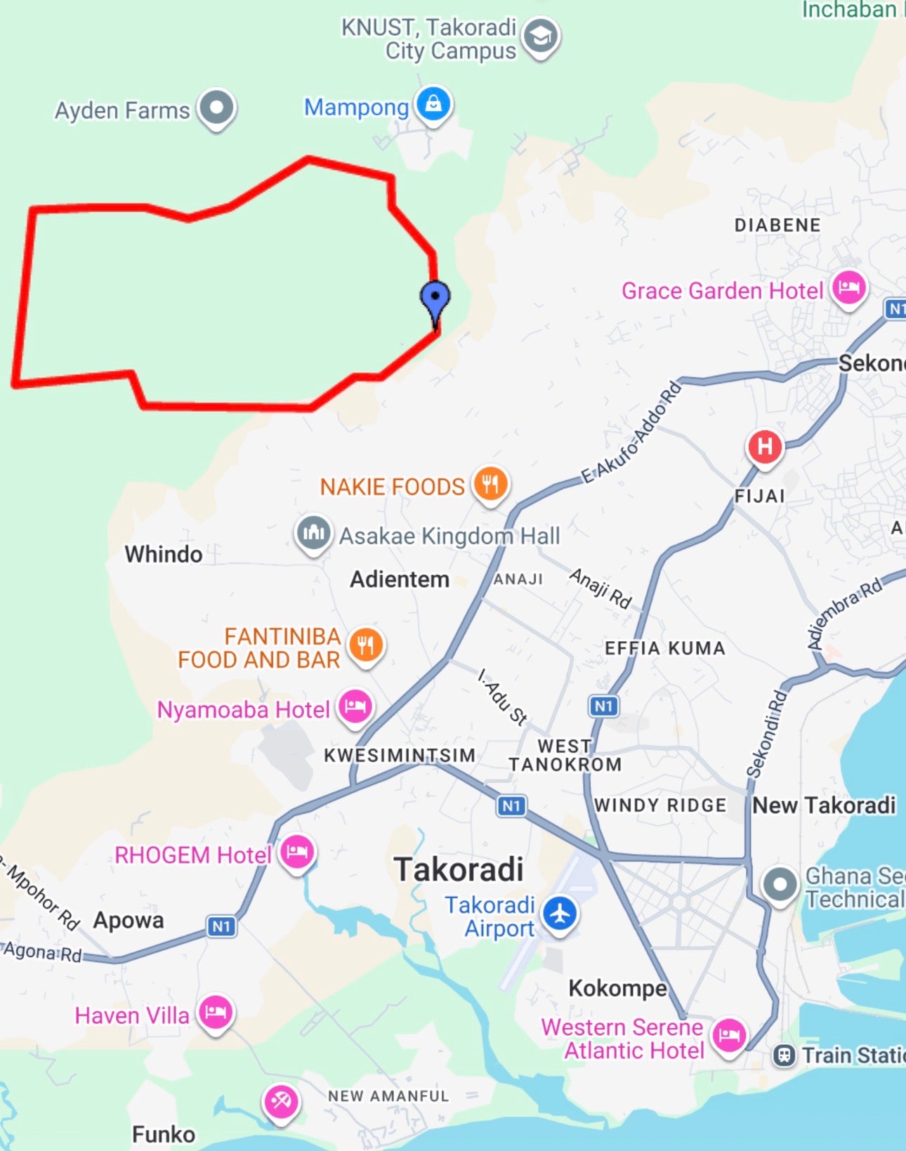 King City — 2515 Acres Serviced Plots for Sale — Masterplanned Mixed-Use City — Oil City Takoradi Ghana