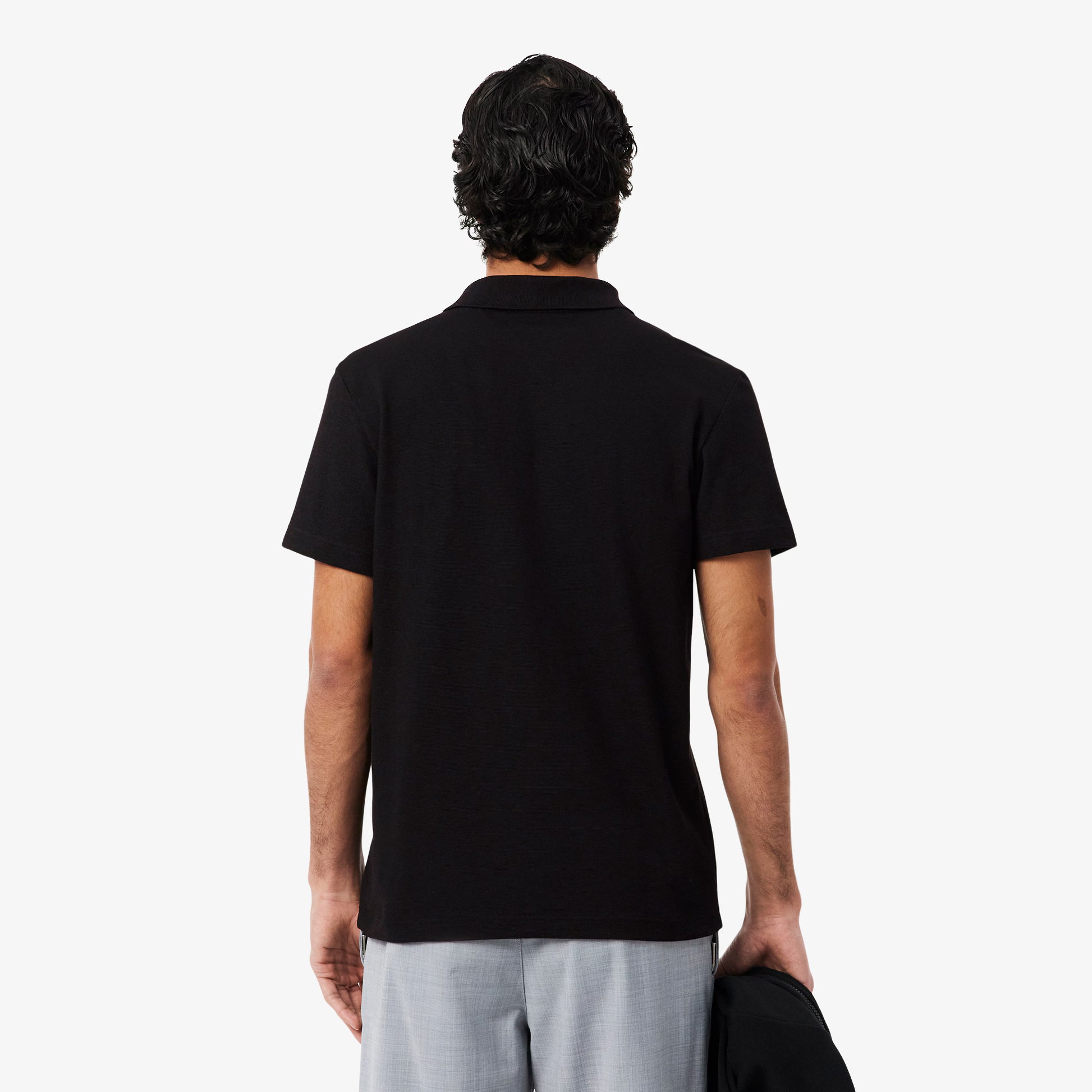 Regular Fit Cotton Blend Polo Shirt