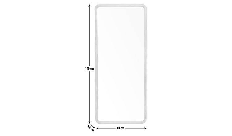 Habitat Mango Wood Full Length Wall Mirror - 140x60cm