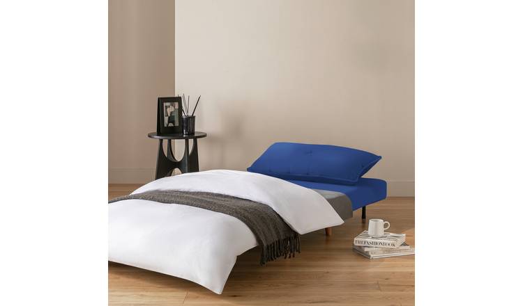 Habitat Roma Single Fabric Chairbed - Blue