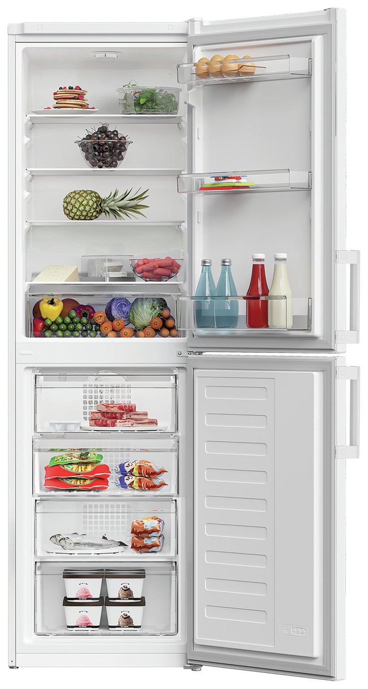 Indesit IKNH1261W4UK Fridge Freezer - White