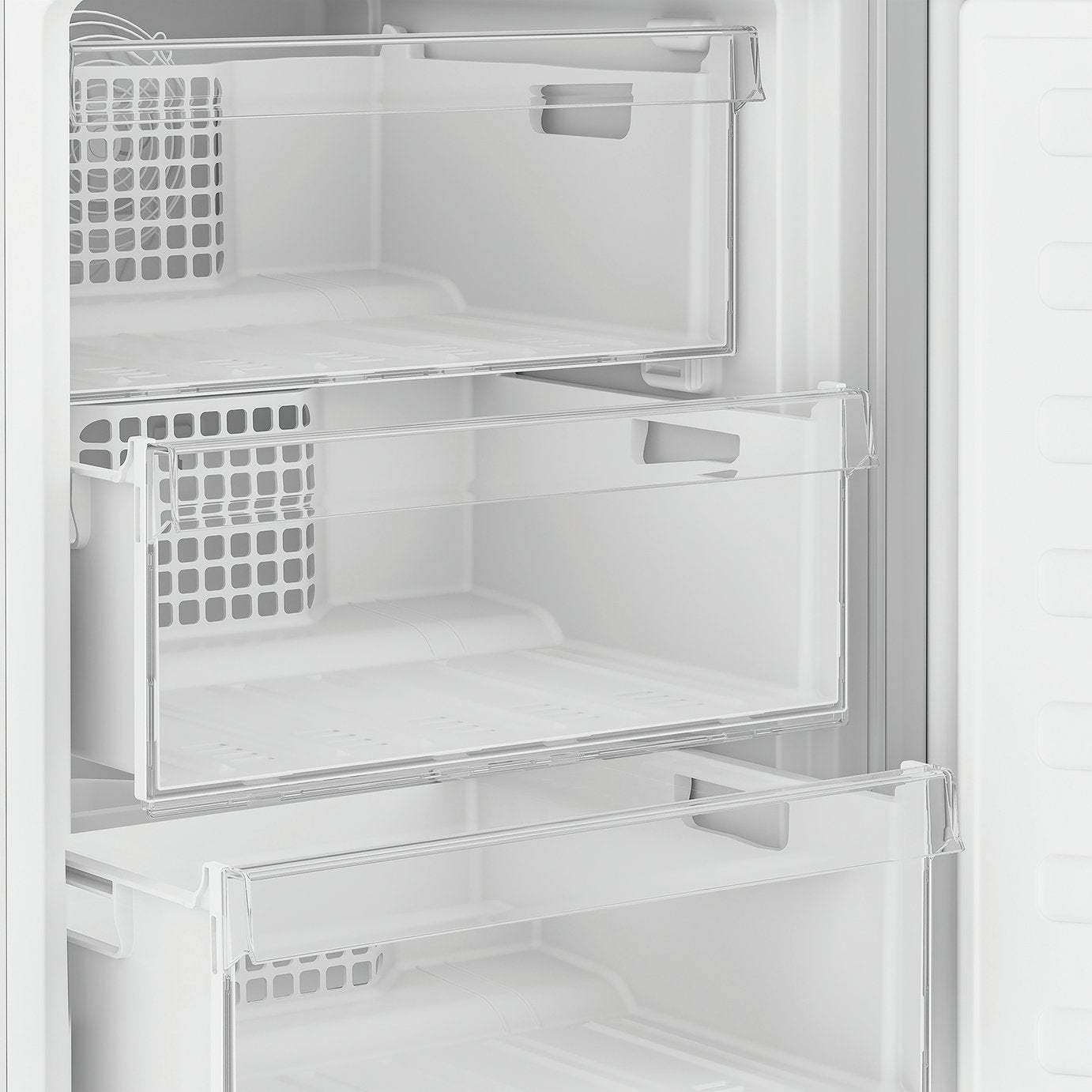 Indesit IKNH1261W4UK Fridge Freezer - White