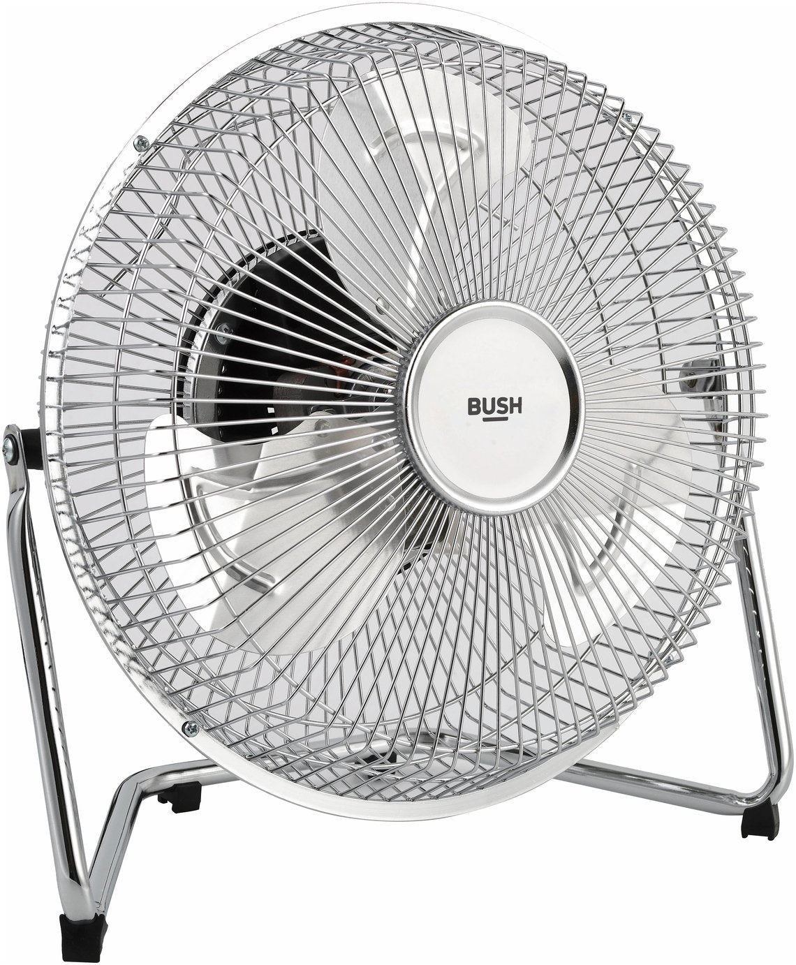 Bush Chrome Tilt Desk Fan - 9 Inch