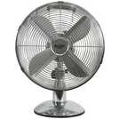 Bush Chrome Desk Fan - 12 Inch