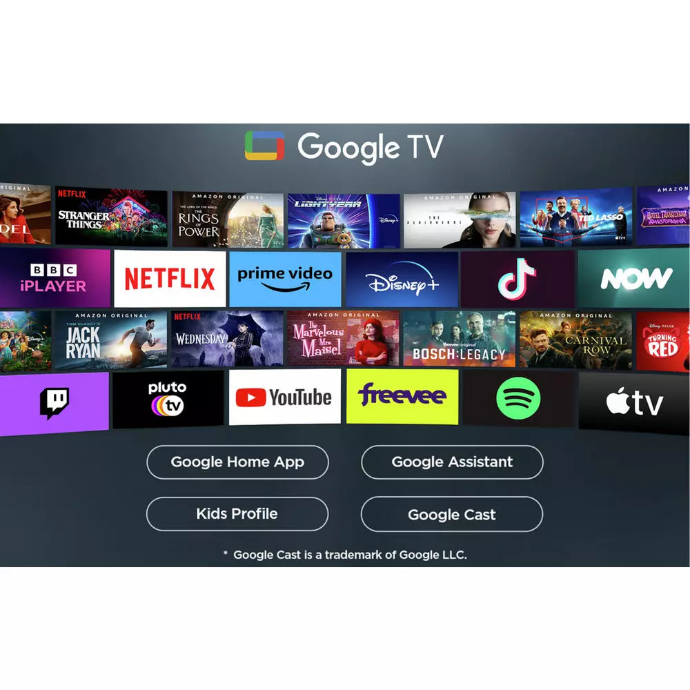 TCL 50 Inch 50V6C-UK Smart 4K UHD HDR LED TV