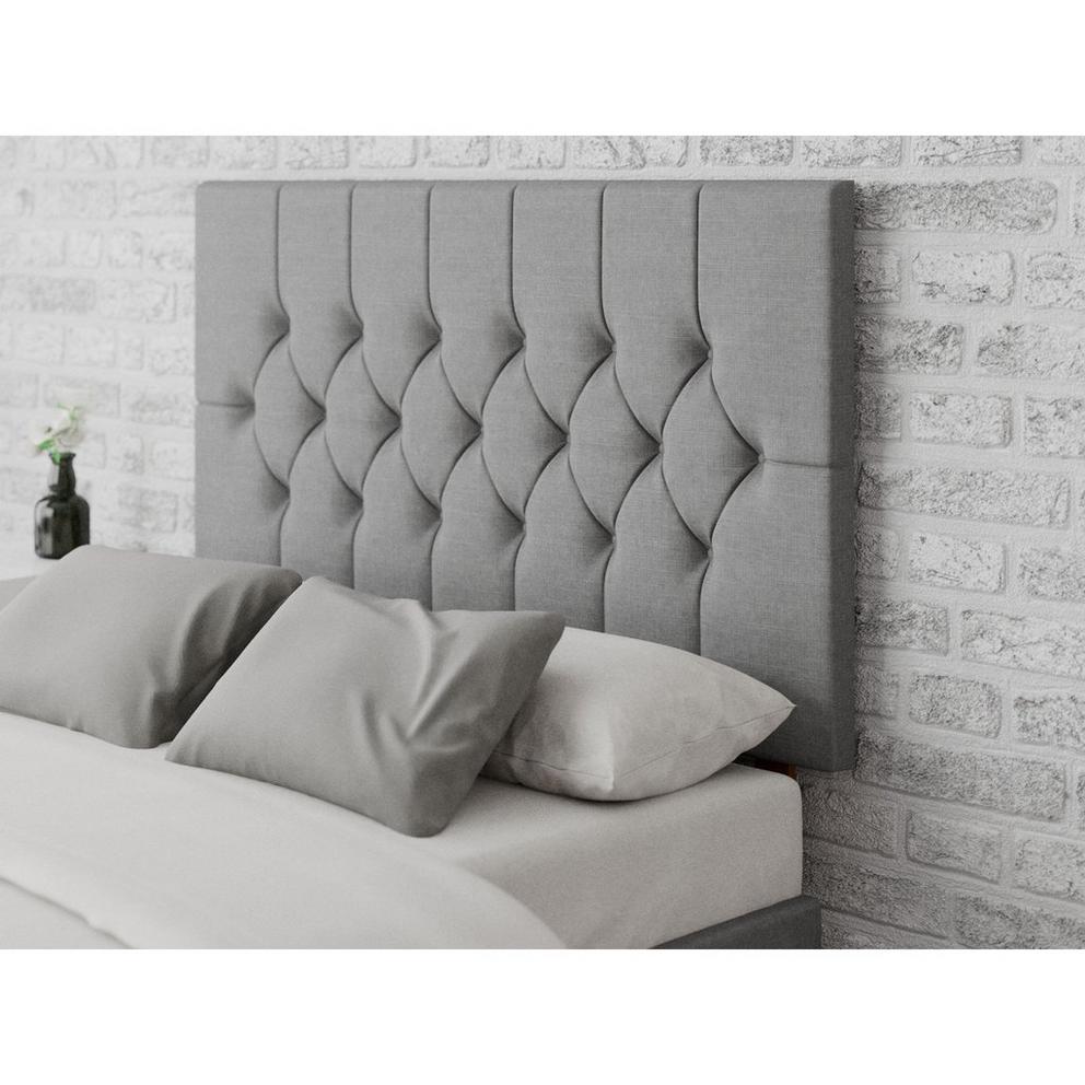Aspire Olivier 80 cm Headboard, Eire Linen Fabric, Natura