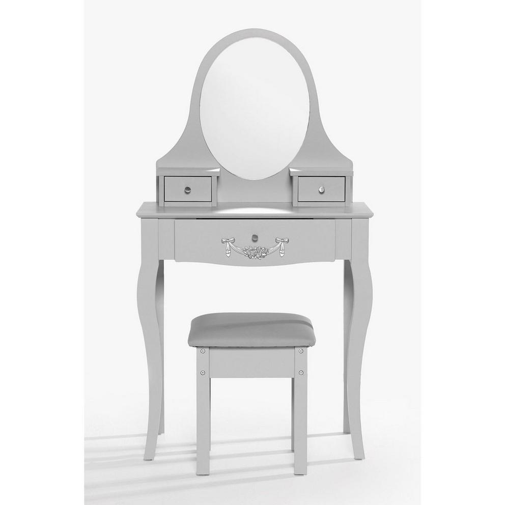 Juliette Grey Dressing Table Set