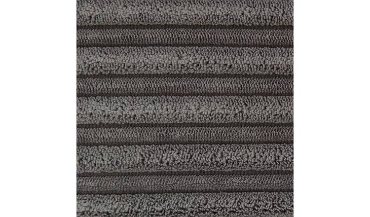 Argos Home Harry Cord Right Hand Corner Chaise Sofa - Charcoal