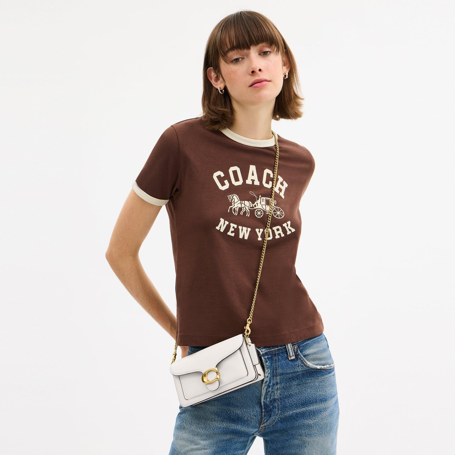 Coach Women's Tabby Chain Shoulder Bag