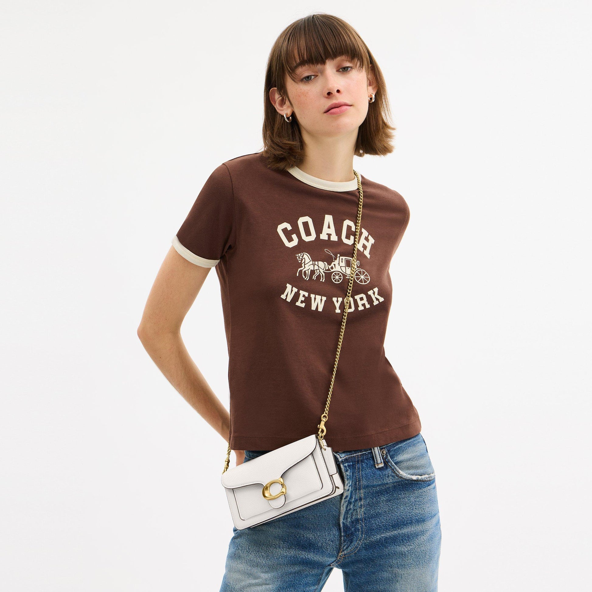 Coach Women's Tabby Chain Shoulder Bag