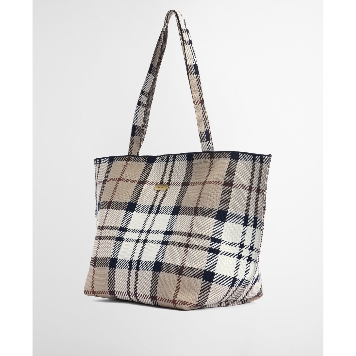 Barbour Womens Layla Tartan Large Tote Bag