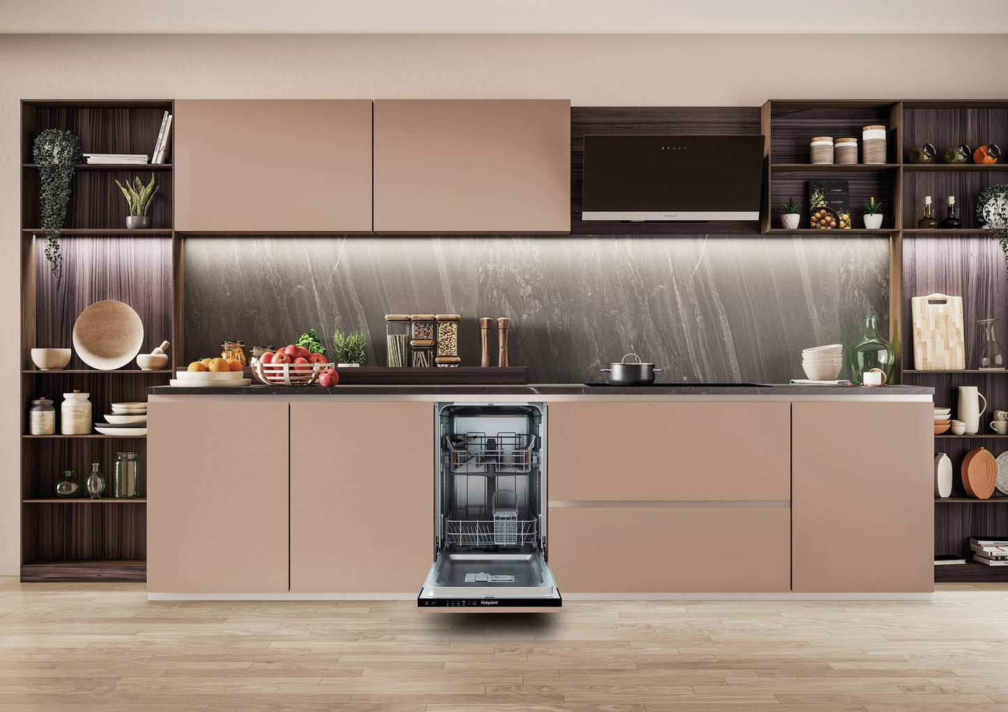 Hotpoint HP2IE10CS80UK Slimline Integrated Dishwasher