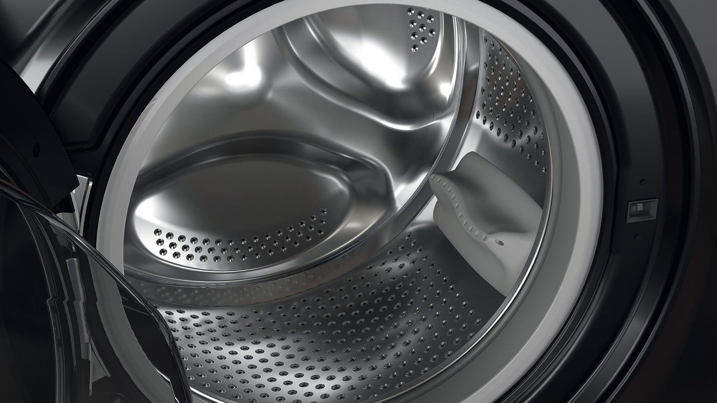 Hotpoint NSWM946BSUK 9KG 1400 Spin Washing Machine - Black