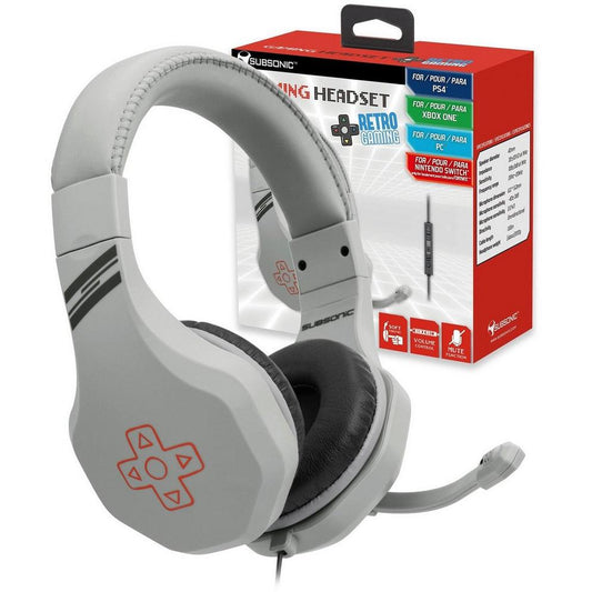 Subsonic Retro Game and Chat Gaming Headset