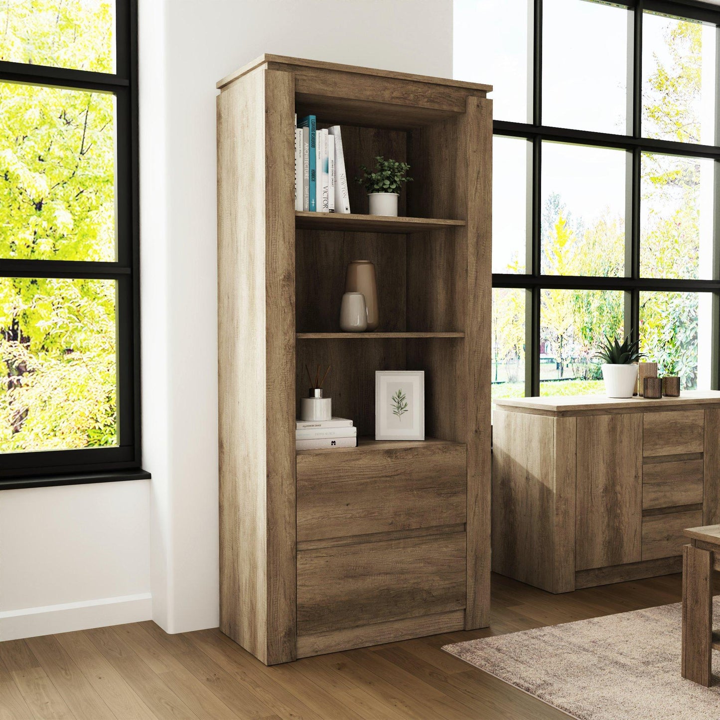 GFW Canyon Oak Bookcase