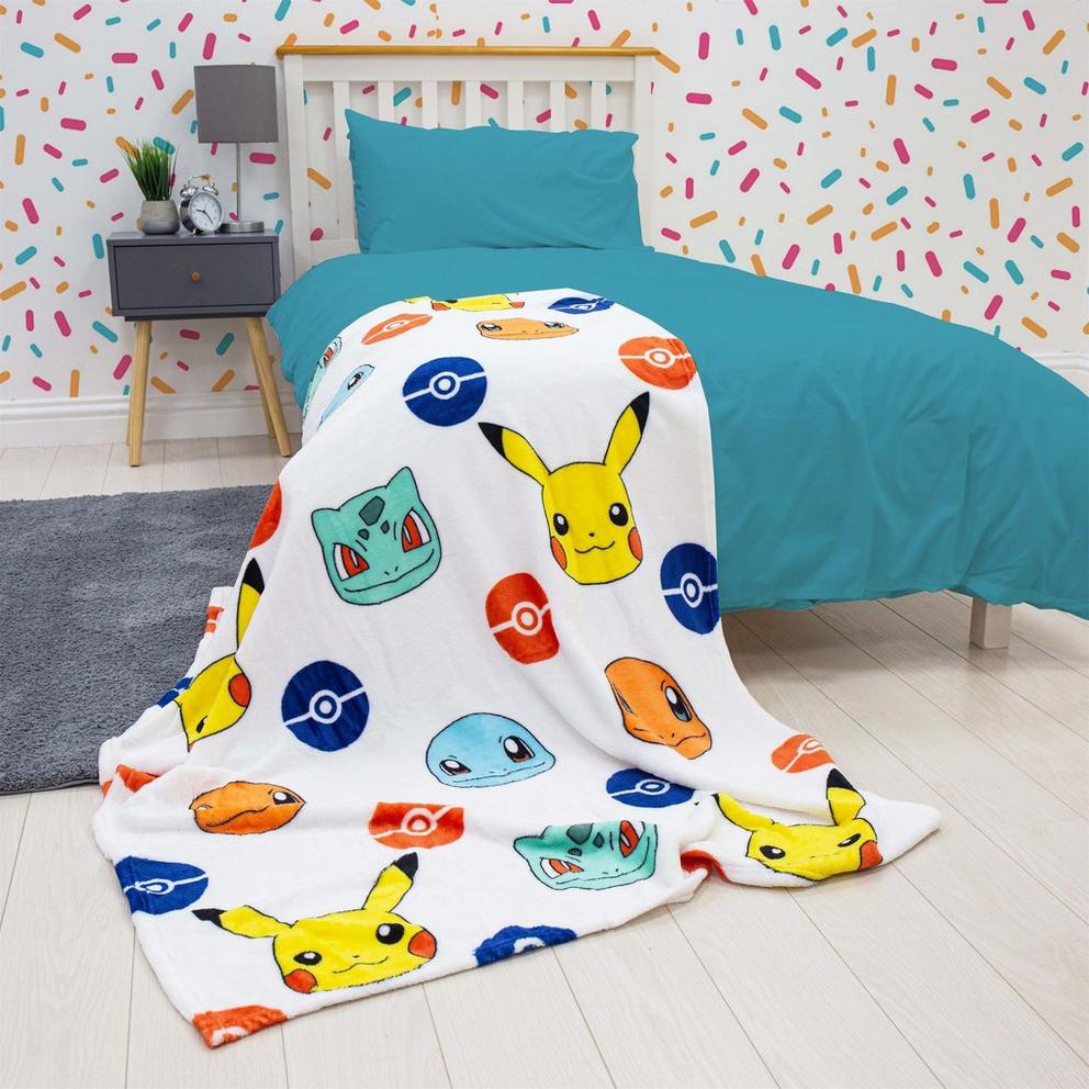 Pokemon - Pokemon - Badges Fleece Blanket