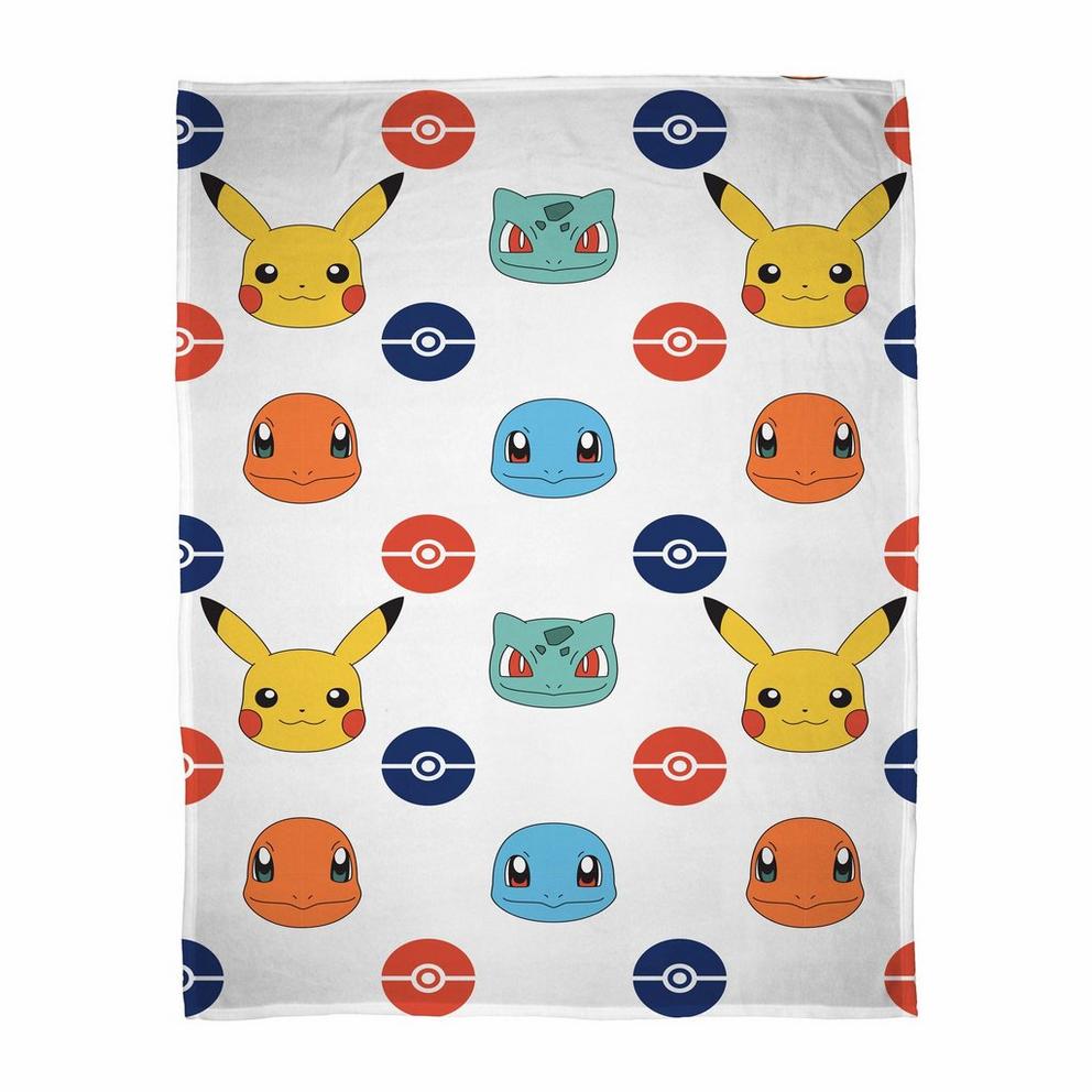 Pokemon - Pokemon - Badges Fleece Blanket