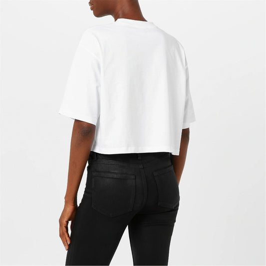 Cropped Logo T Shirt