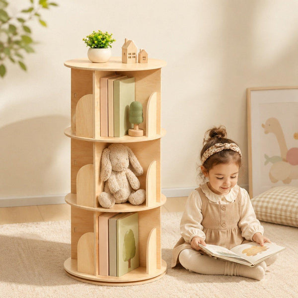 Tooky Toy Tooky Rotating Bookshelf