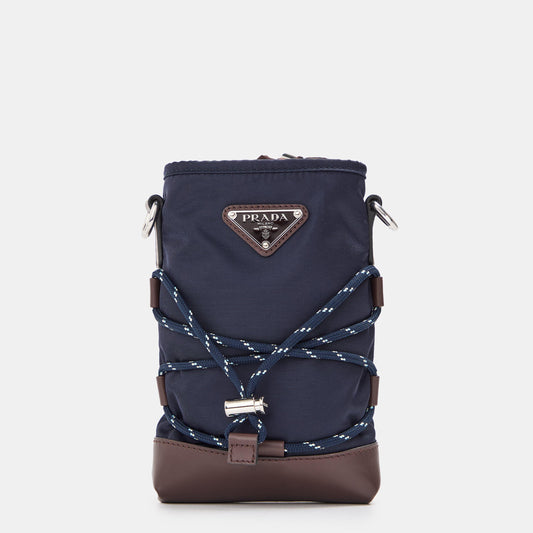 Prada Men's Trim Tech Cross Body Bag