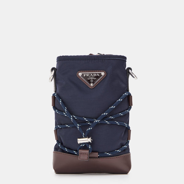 Prada Men's Trim Tech Cross Body Bag