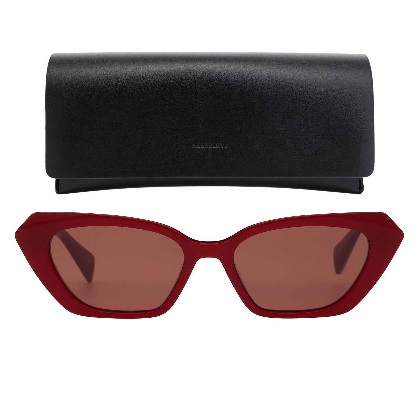 AllSaints Women's UV Protection Cat Eye Sunglasses
