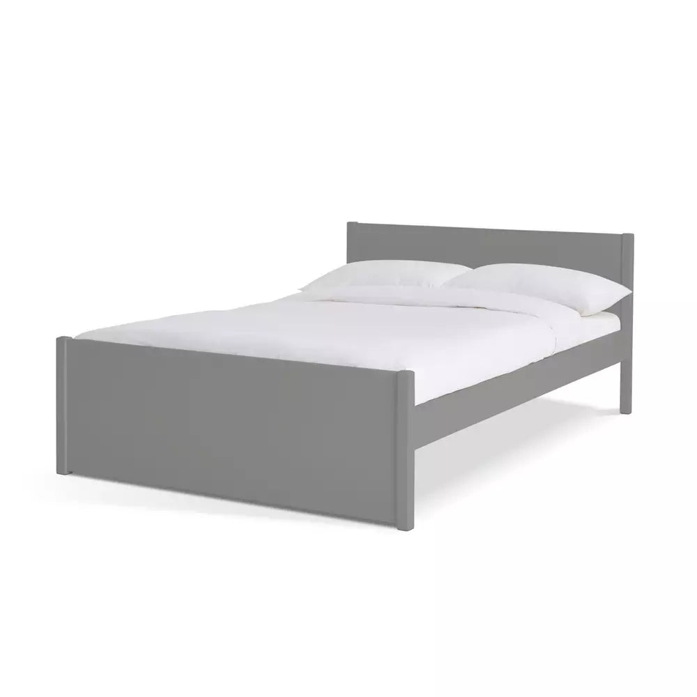 Argos Home Jenson Small Double Wooden Bed Frame - Grey