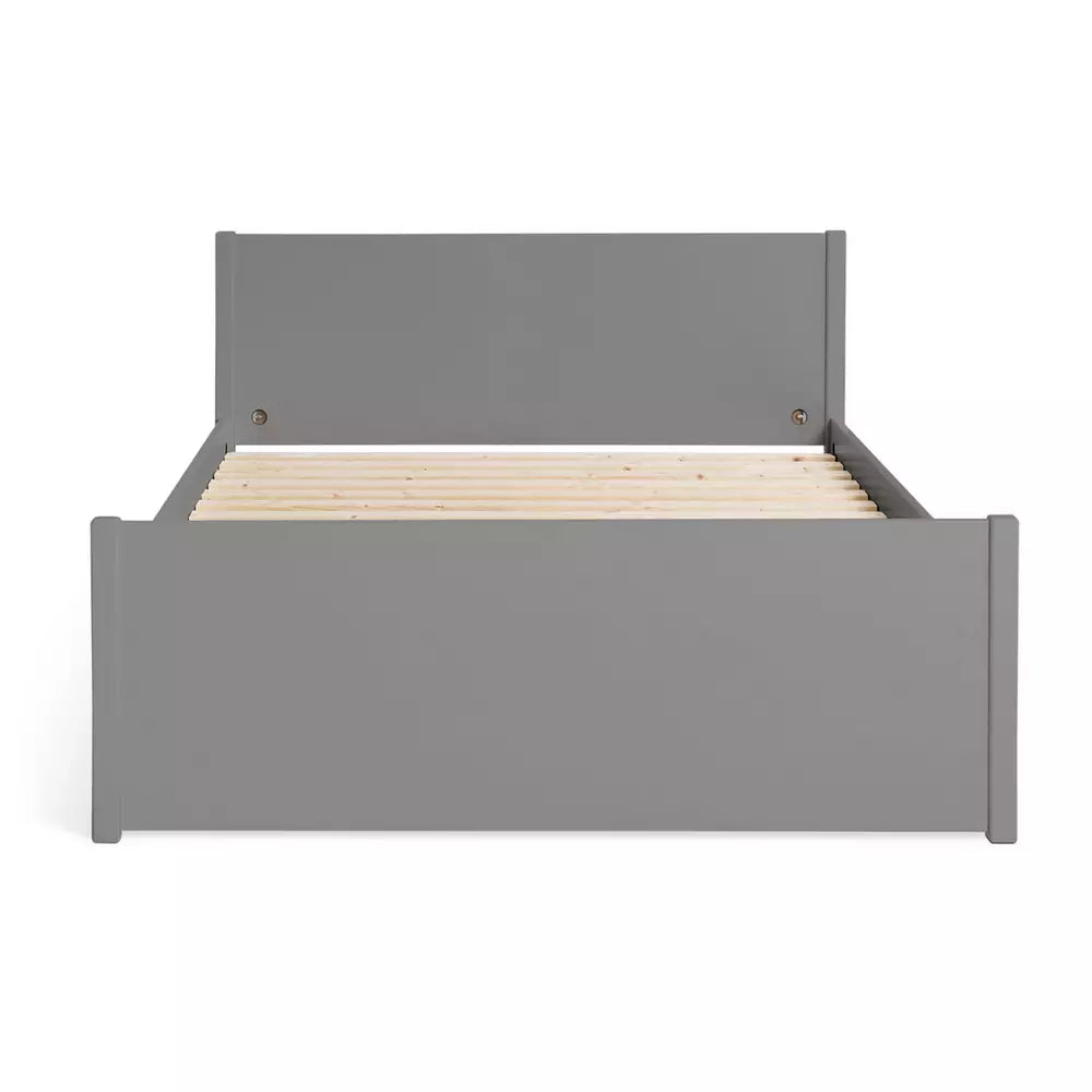 Argos Home Jenson Small Double Wooden Bed Frame - Grey